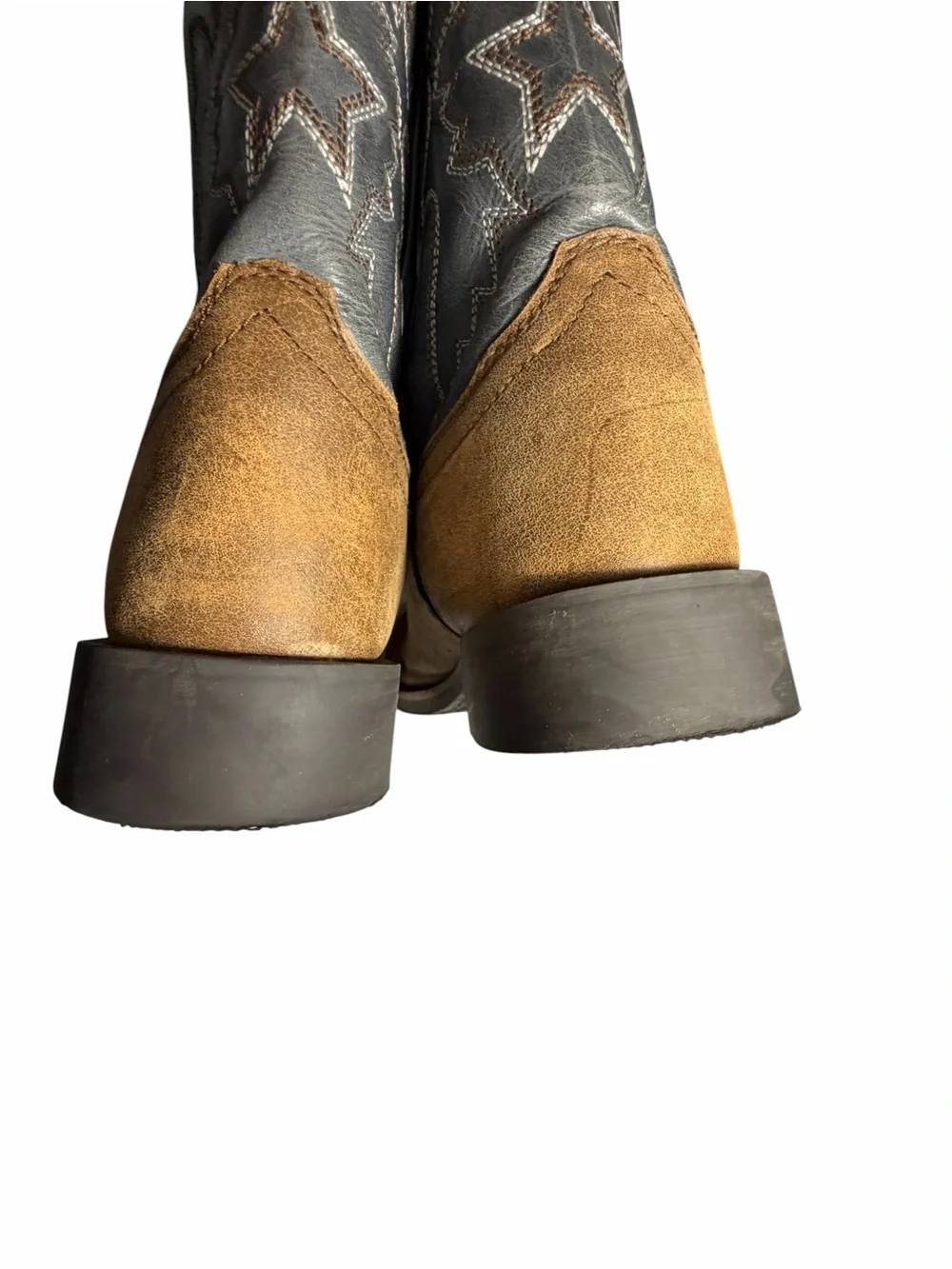 Smoky Mountain Mens Santa Fe PerformaWestern Pull-On Boots  6,5